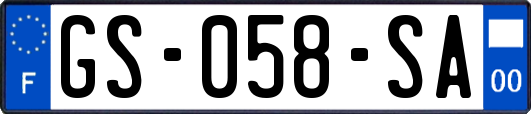 GS-058-SA