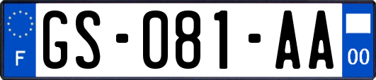 GS-081-AA