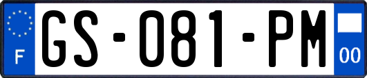 GS-081-PM