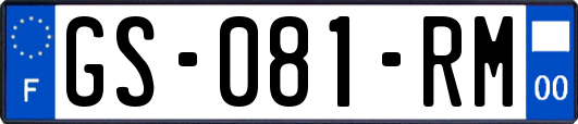 GS-081-RM