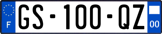 GS-100-QZ