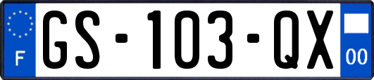 GS-103-QX