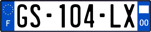 GS-104-LX