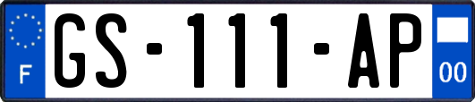 GS-111-AP