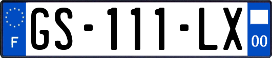 GS-111-LX