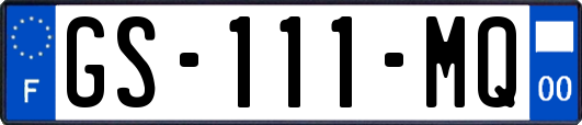 GS-111-MQ