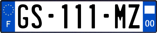GS-111-MZ