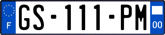 GS-111-PM