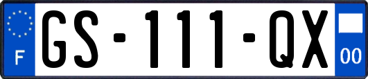 GS-111-QX