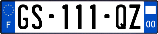 GS-111-QZ