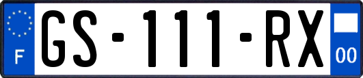 GS-111-RX