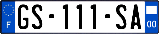 GS-111-SA