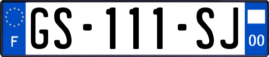 GS-111-SJ