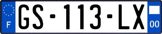 GS-113-LX