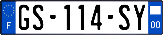 GS-114-SY