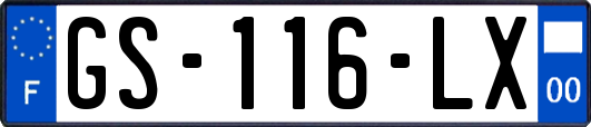 GS-116-LX