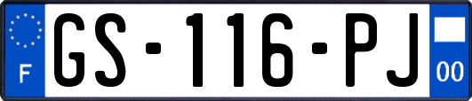 GS-116-PJ