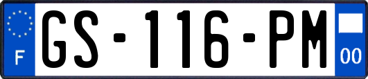 GS-116-PM
