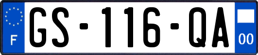 GS-116-QA
