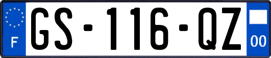 GS-116-QZ