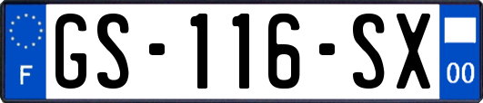 GS-116-SX