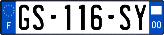 GS-116-SY
