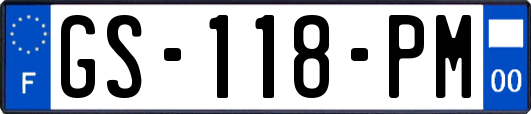 GS-118-PM