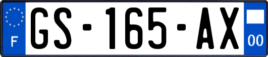 GS-165-AX