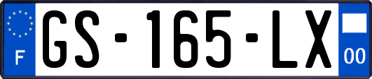 GS-165-LX