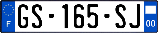 GS-165-SJ