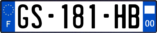 GS-181-HB