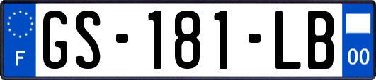 GS-181-LB