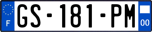 GS-181-PM