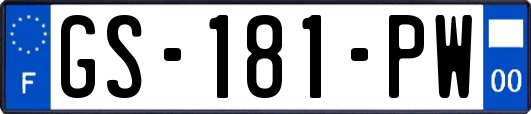GS-181-PW