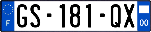 GS-181-QX