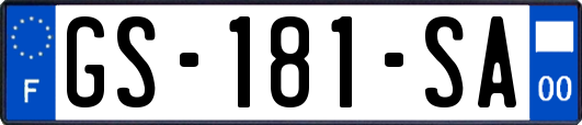 GS-181-SA