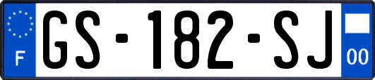 GS-182-SJ