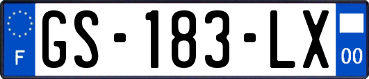 GS-183-LX