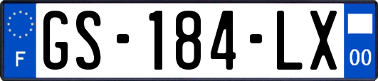 GS-184-LX