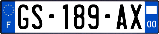 GS-189-AX