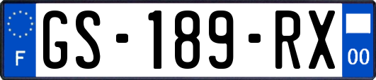 GS-189-RX