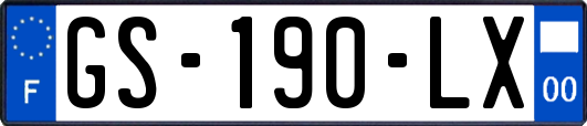 GS-190-LX