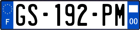 GS-192-PM