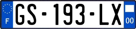 GS-193-LX