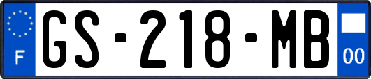 GS-218-MB