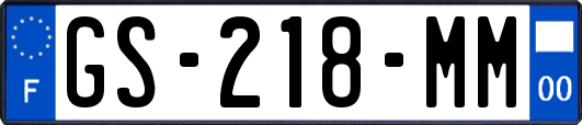 GS-218-MM