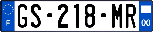 GS-218-MR