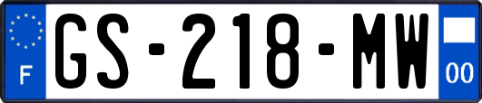 GS-218-MW