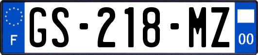 GS-218-MZ