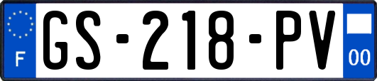 GS-218-PV